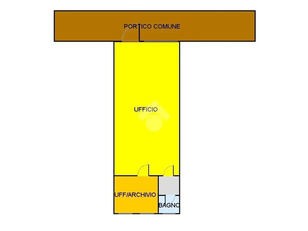 Ufficio in Via Beroaldi 29, Budrio, {3} - Planimetria 1