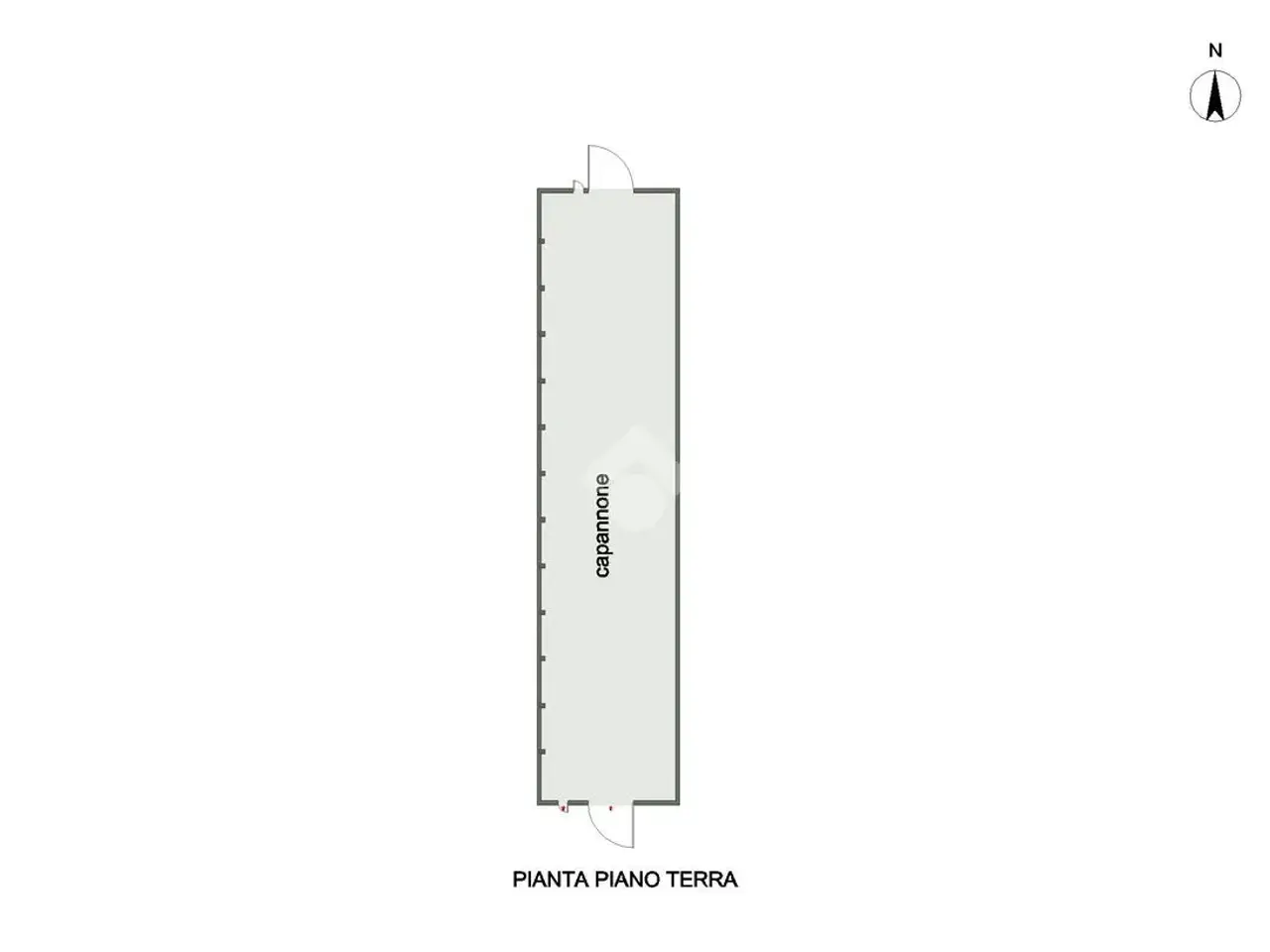 Capannone in Via Giacomo Brodolini, Nereto, {3} - Planimetria 1