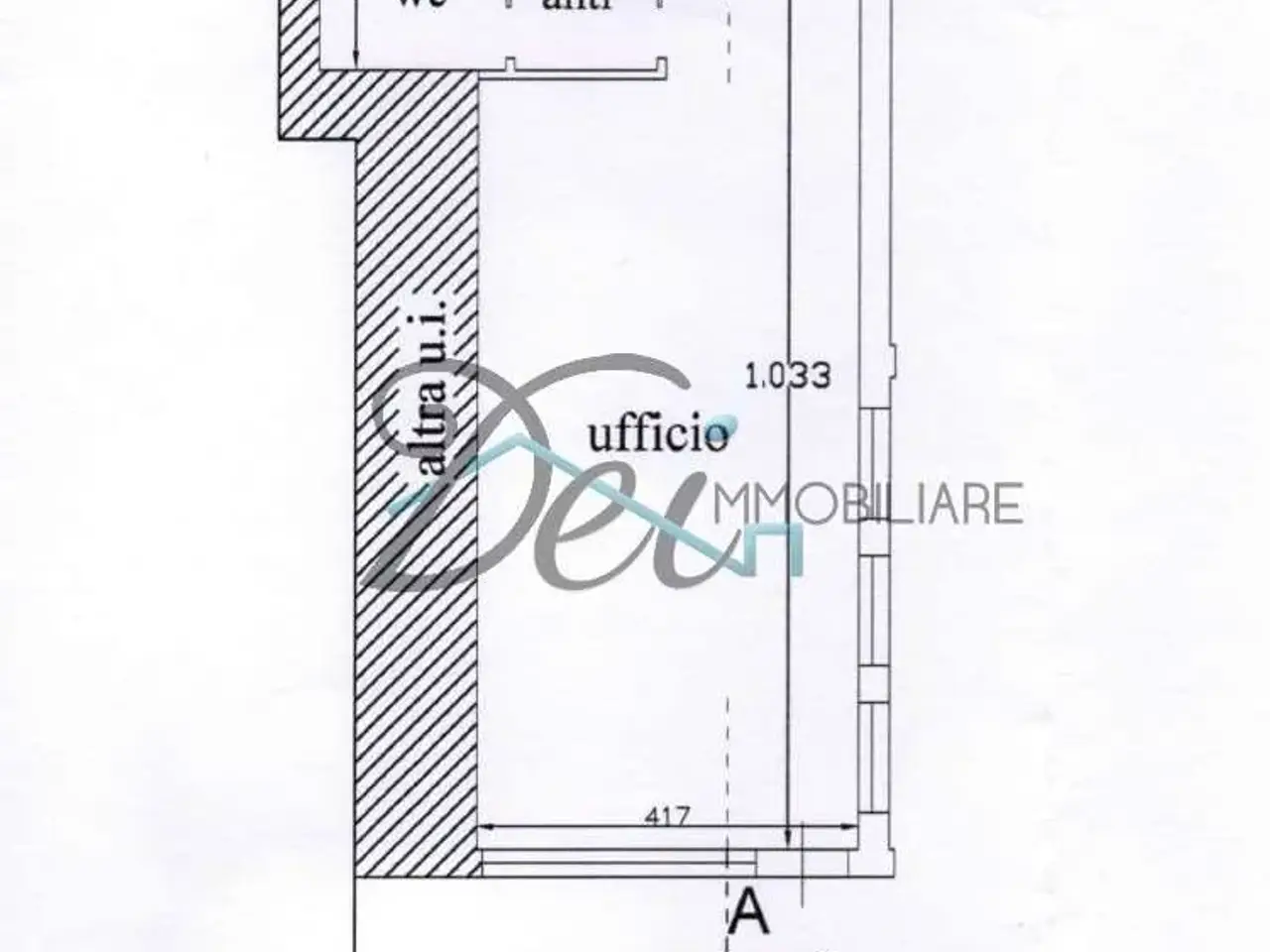 Ufficio in Via Pesciatina  21, Capannori, {3} - Planimetria 1