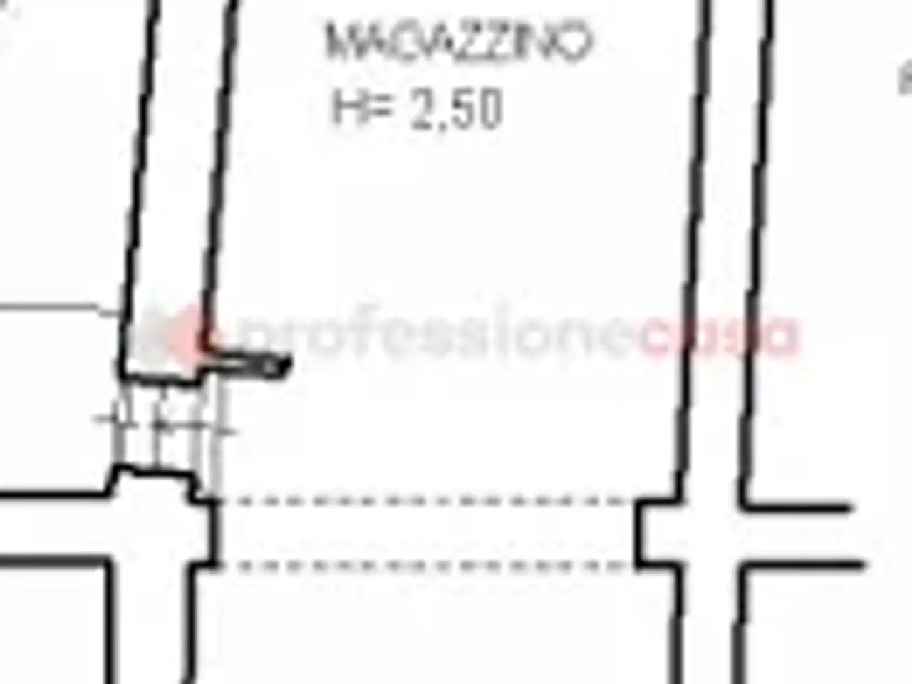 Magazzino in Via del Vicinato 25, Rieti, {3} - Planimetria 1