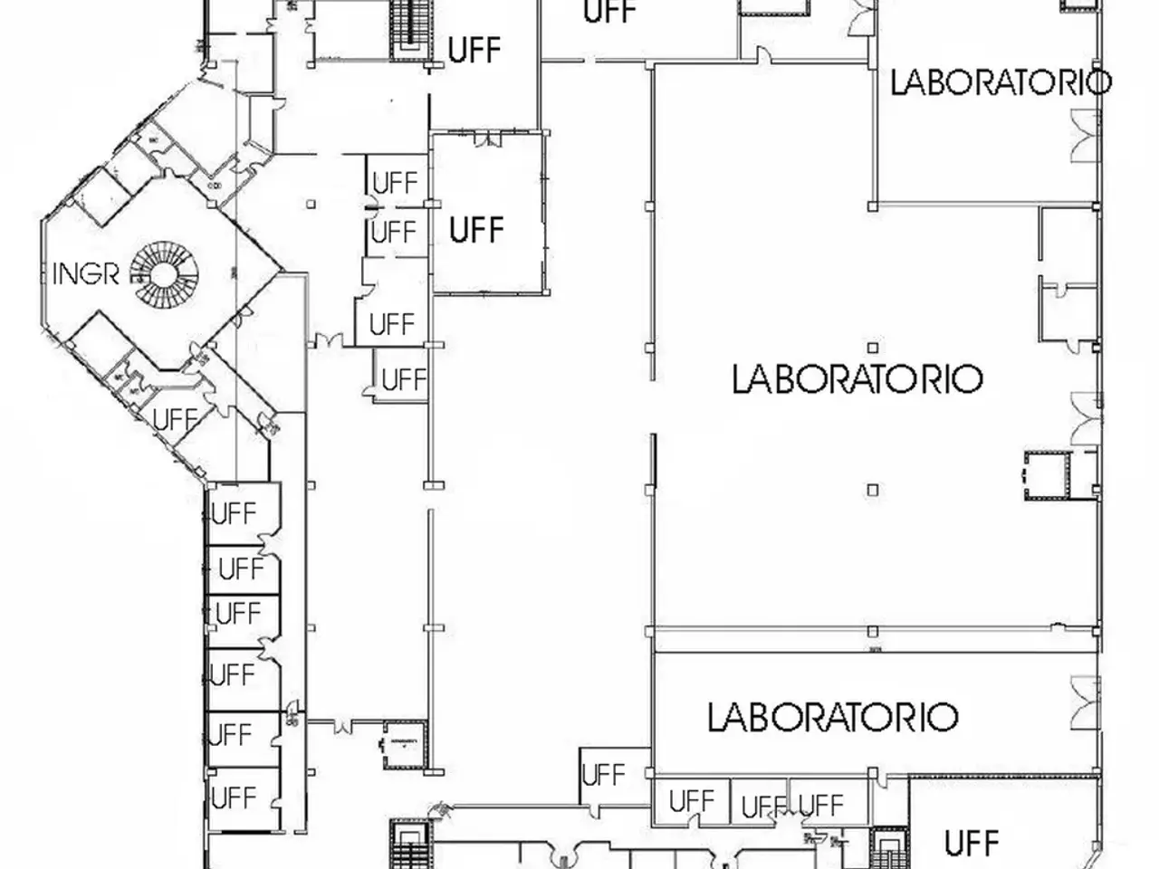 Magazzino in Via Italia, Gessate, {3} - Planimetria 1