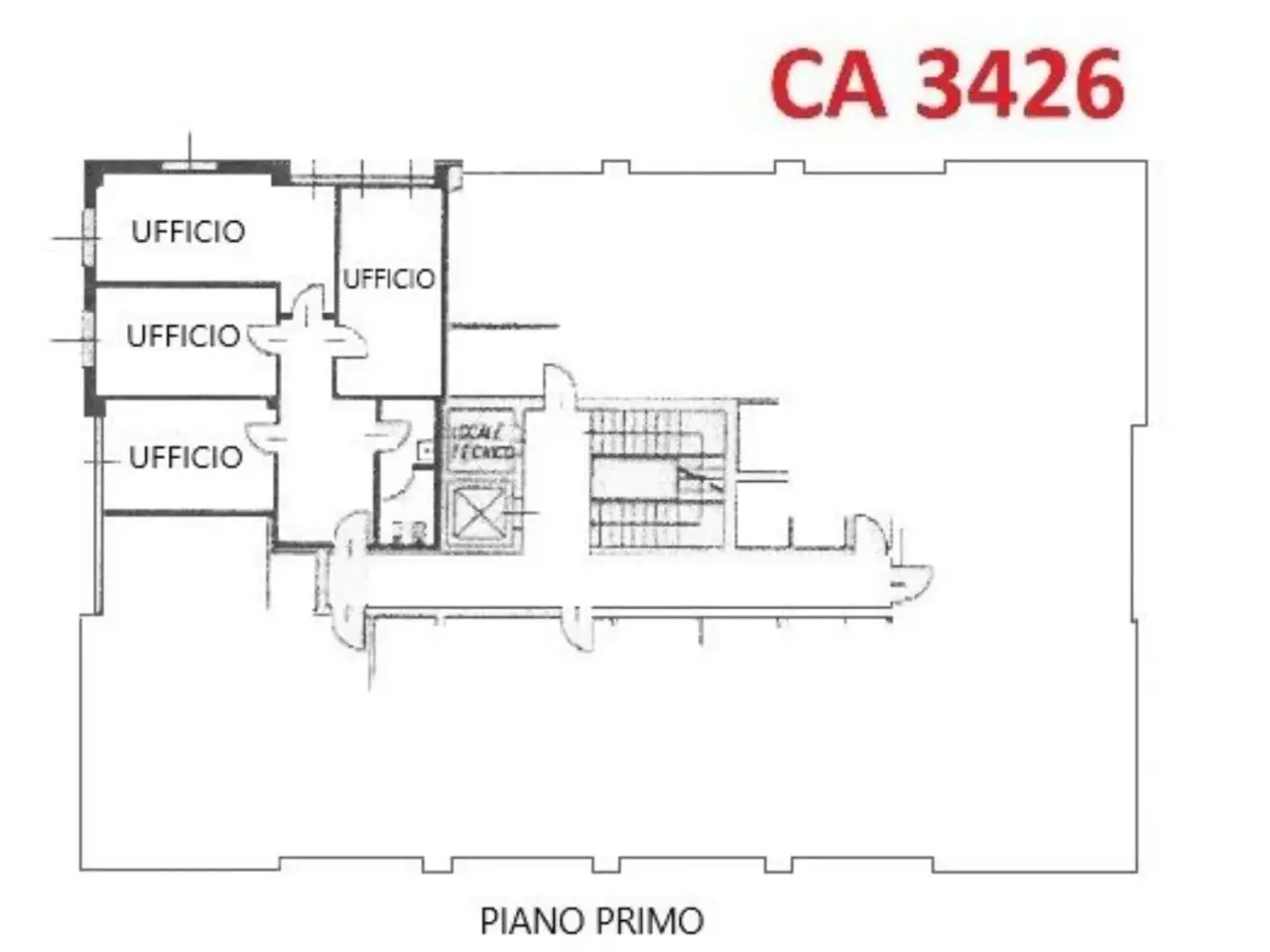 Negozio in Via Alberto Ferioli 3, Reggio Emilia, {3} - Planimetria 1