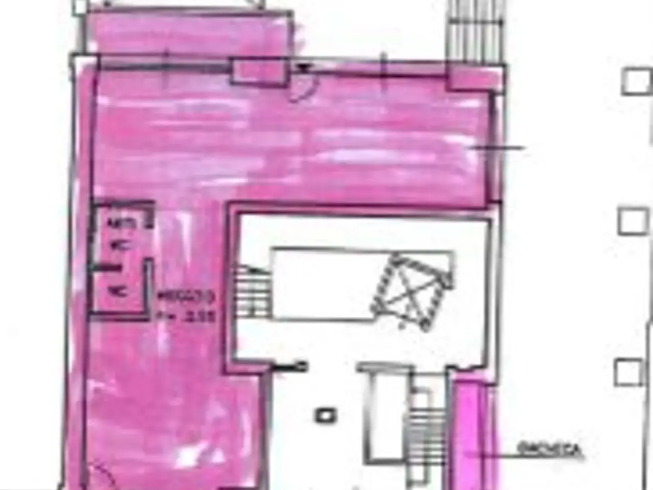Ufficio in Giacomo Matteotti, Lecco, {3} - Planimetria 1