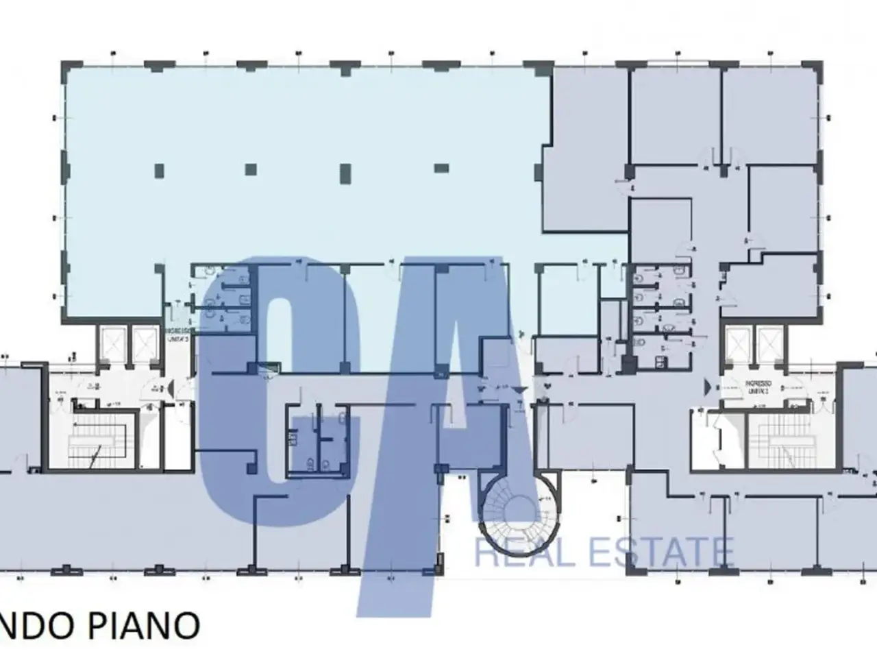 Ufficio in Via Sile, Milano, {3} - Planimetria 1