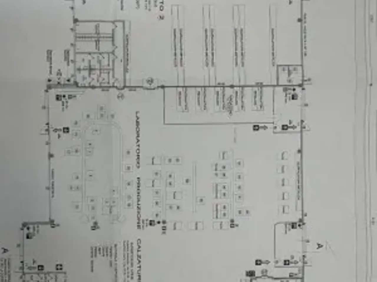 Capannone in Viale Lombardia, Parabiago, {3} - Planimetria 1