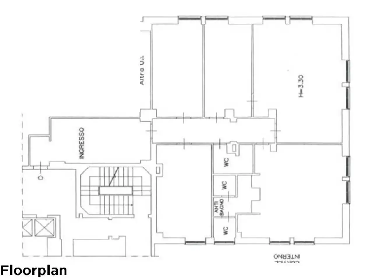 Ufficio in , Milano, {3} - Planimetria 1