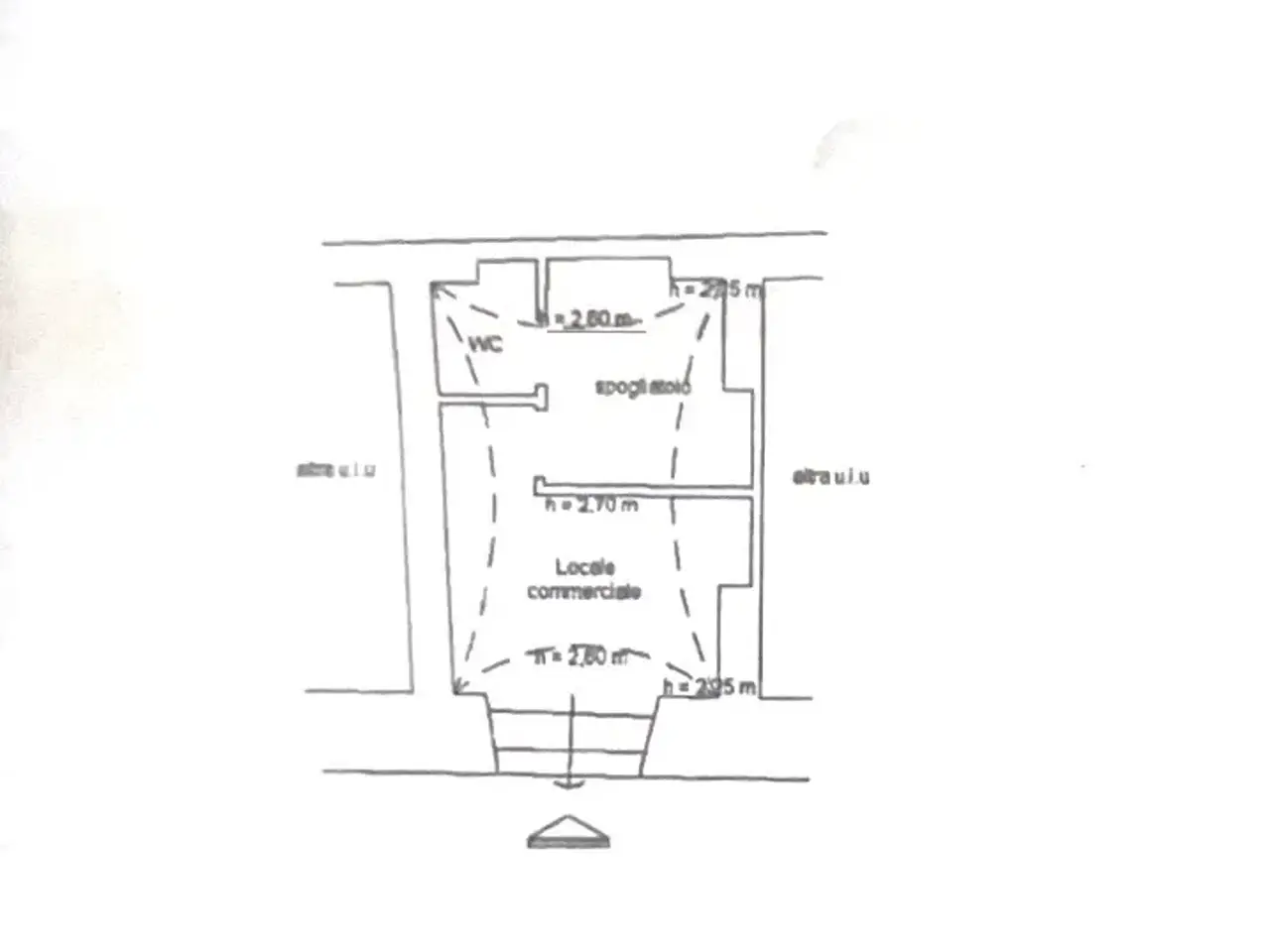 Negozio in Salicotto 25, Siena, {3} - Planimetria 1