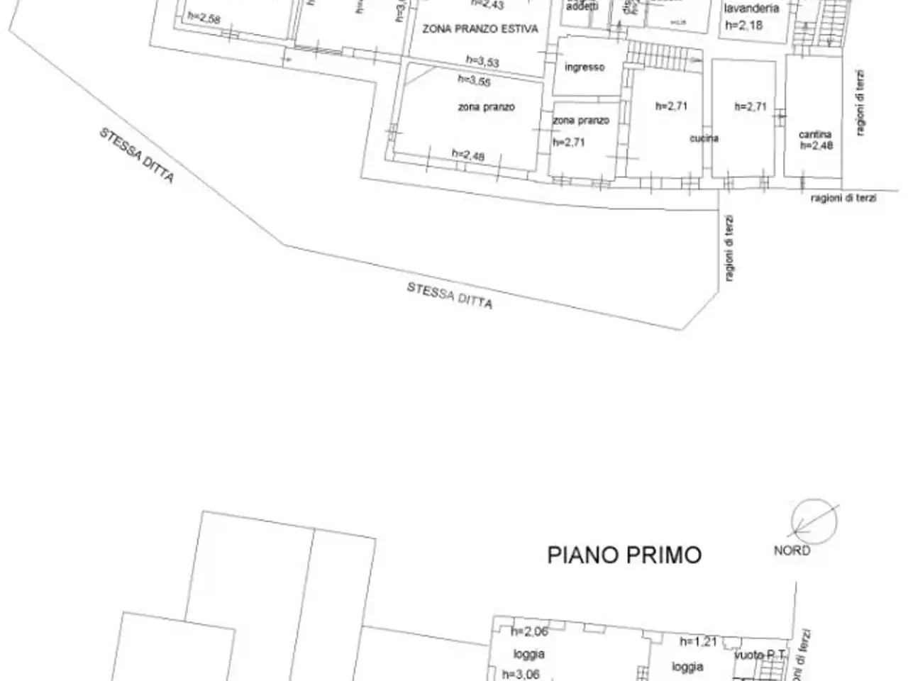 Albergo in Via Montefiascone 39, Traversetolo, {3} - Planimetria 1