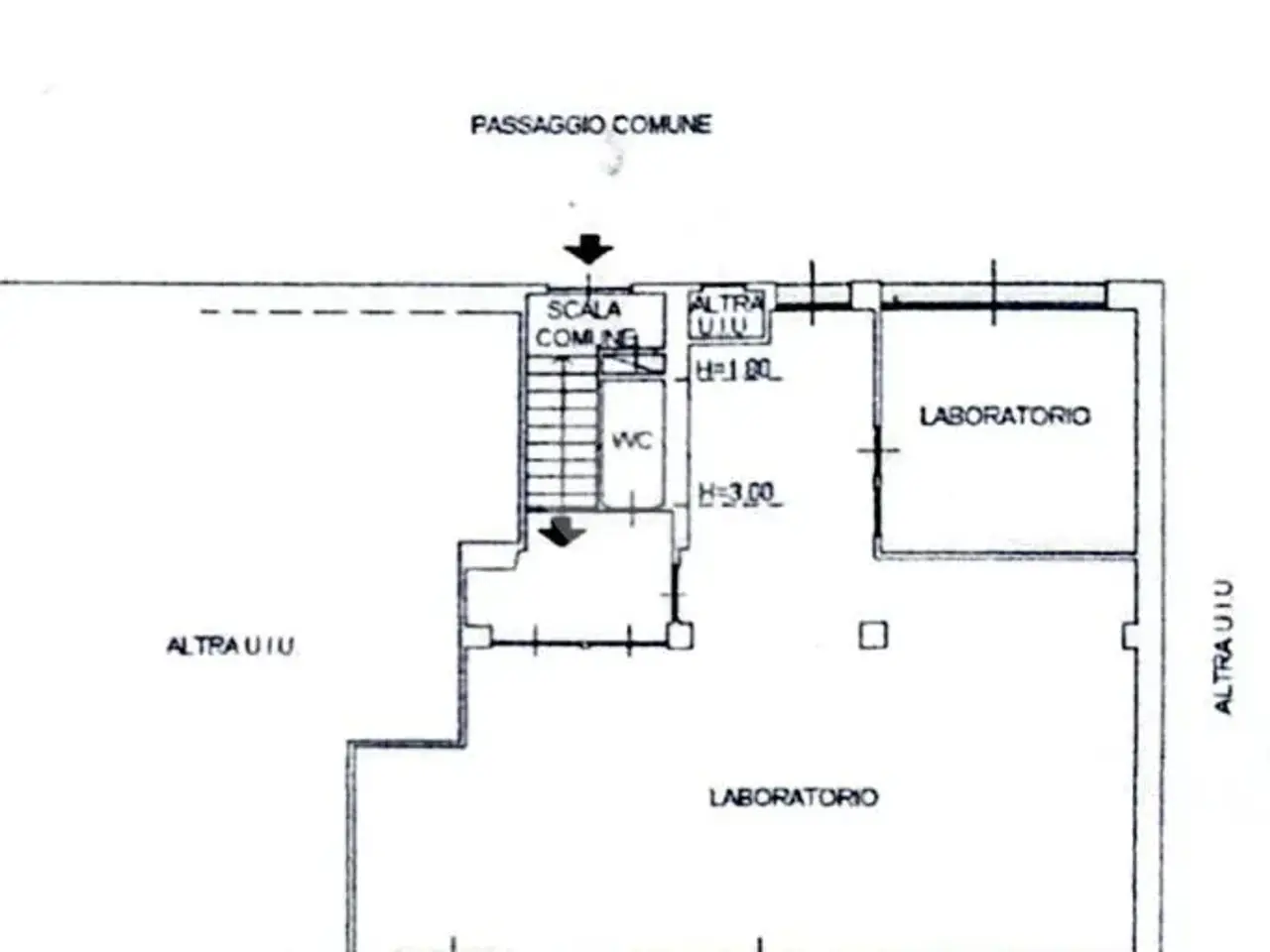 Capannone in Via Walter Tobagi 13, Milano, {3} - Planimetria 1