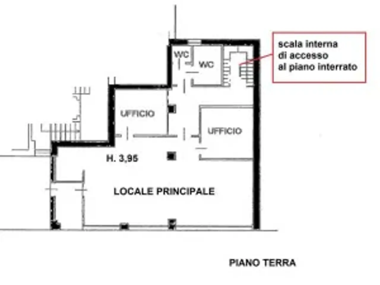 Negozio in Via Domenico Viotto, Brescia, {3} - Planimetria 1