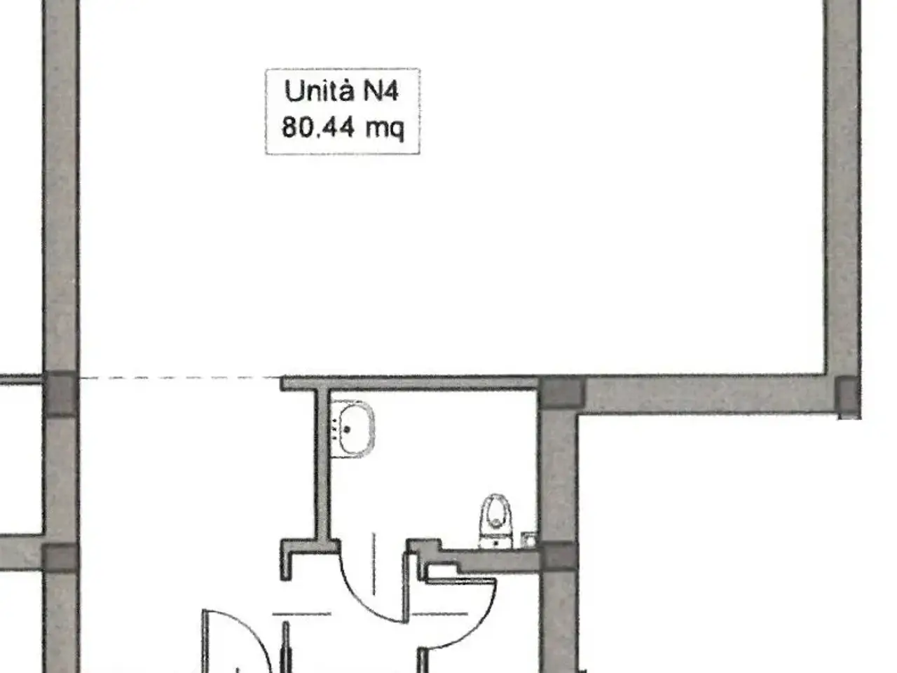 Negozio in Via Valerio Flacco, Montegrotto Terme, {3} - Planimetria 1