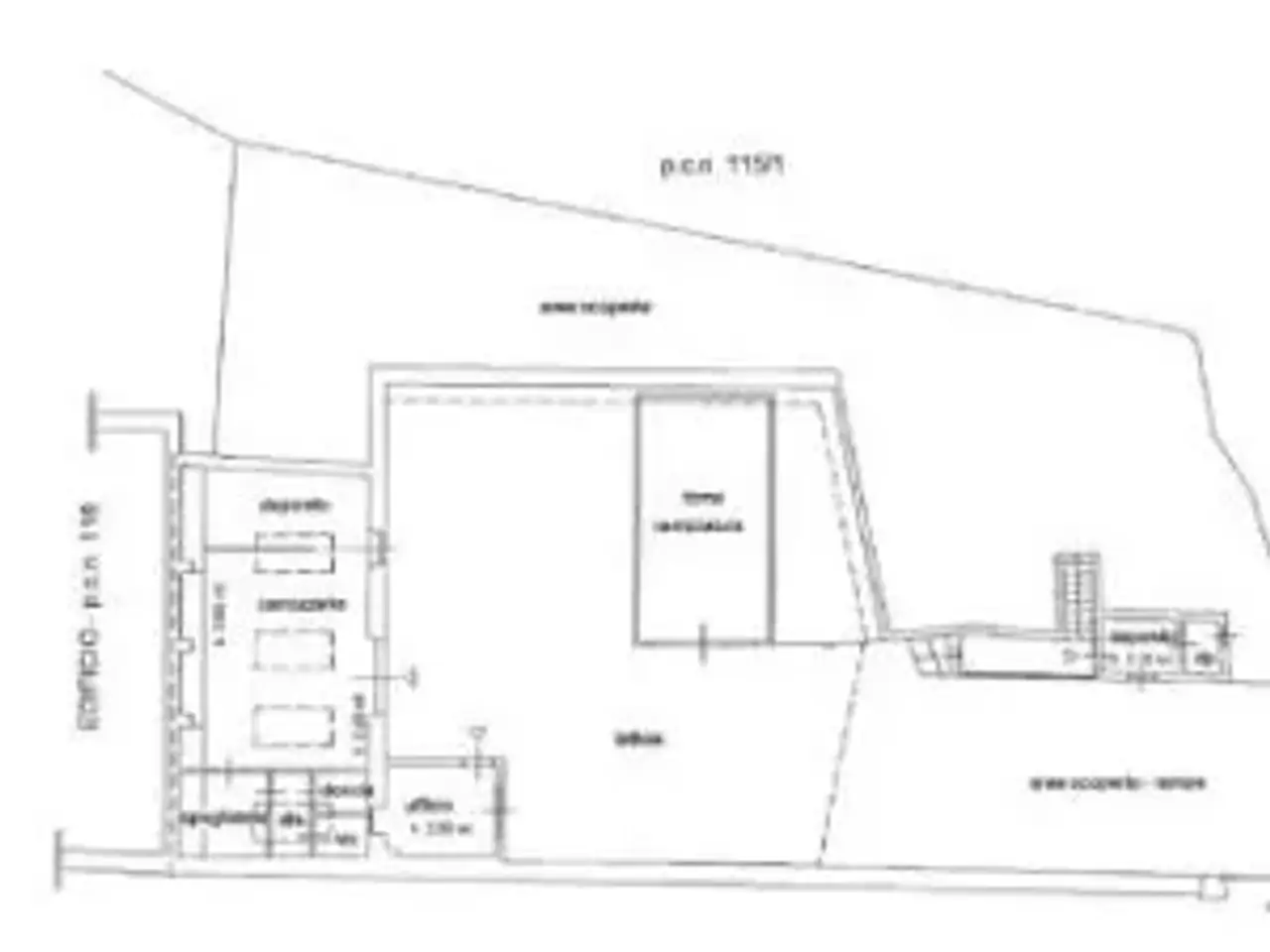 Magazzino in Via della Tesa 49, Trieste, {3} - Planimetria 1
