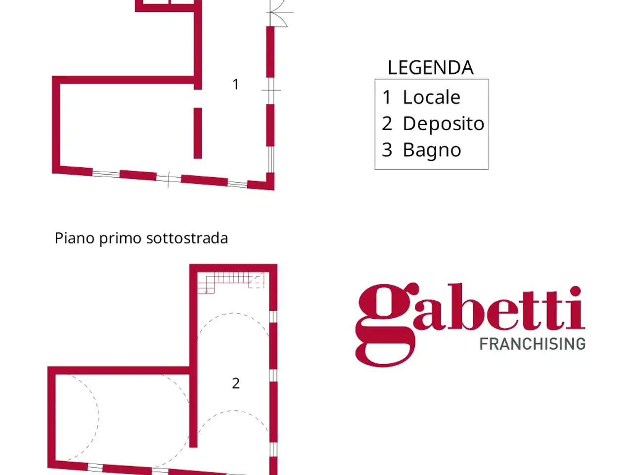 Negozio in Lungomare Trieste, Salerno, {3} - Planimetria 1