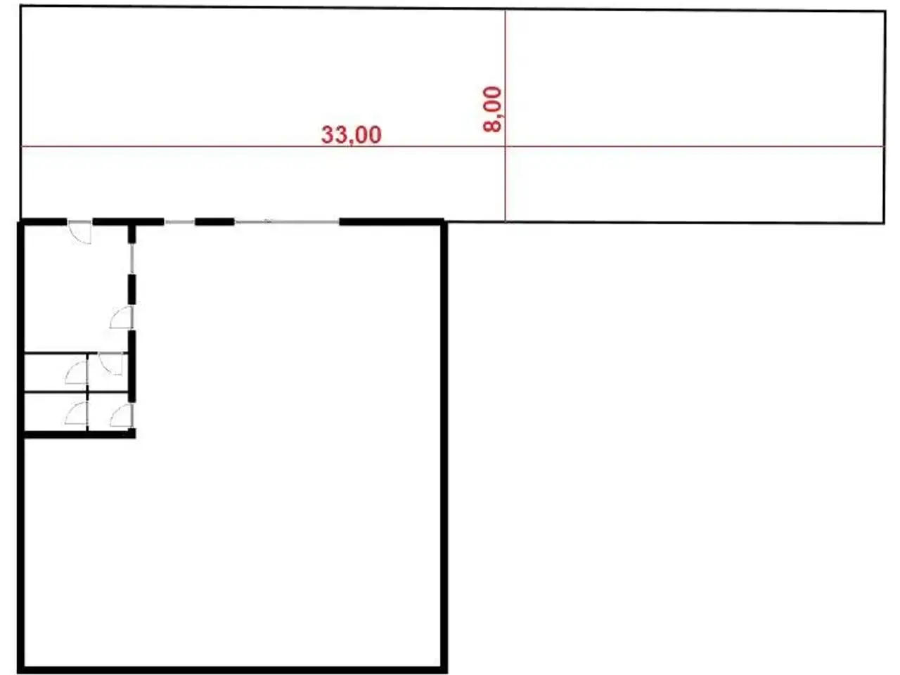 Capannone in Via Monsignor Angelini 19, San Martino Siccomario, {3} - Planimetria 1