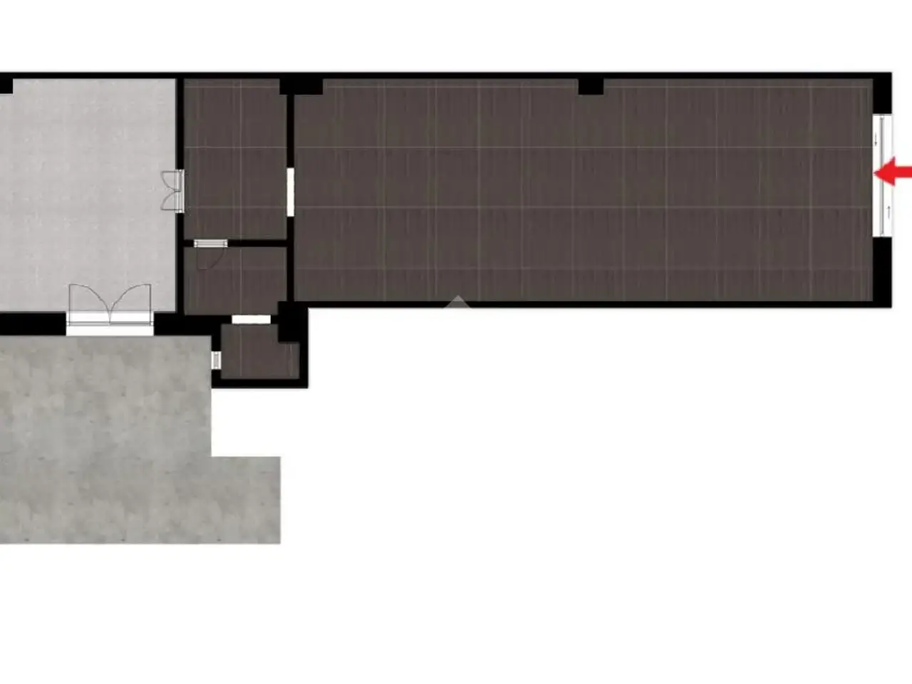 Negozio in V.Le Cavalieri di Malta 51, Putignano, {3} - Planimetria 1