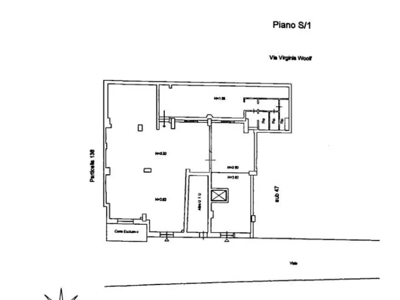 Magazzino in Via Virginia Woolf 14, Napoli, {3} - Planimetria 1