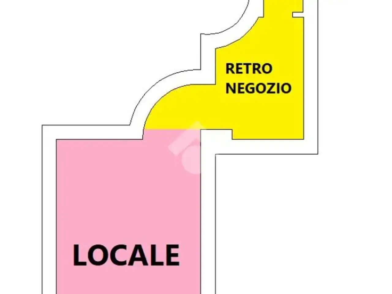 Negozio in Via Conegliano 00, Roma, {3} - Planimetria 1