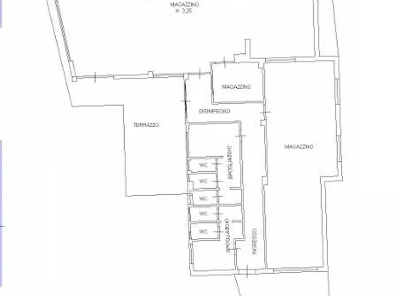 Capannone in Via Treggiaia 16, Serravalle Pistoiese, {3} - Planimetria 1