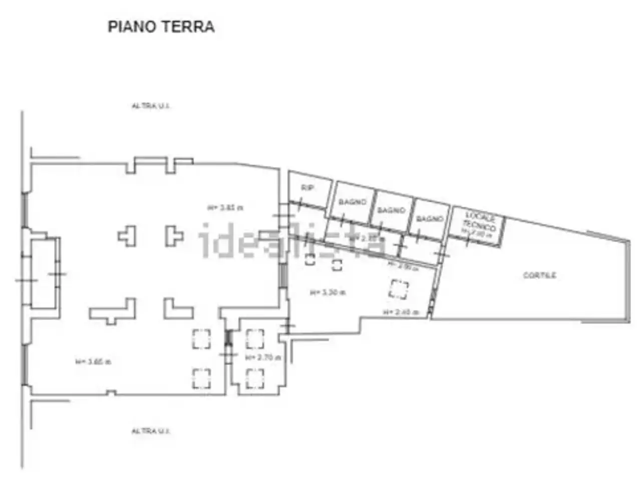 Magazzino in Via del Lavoro 5, Livorno, {3} - Planimetria 1
