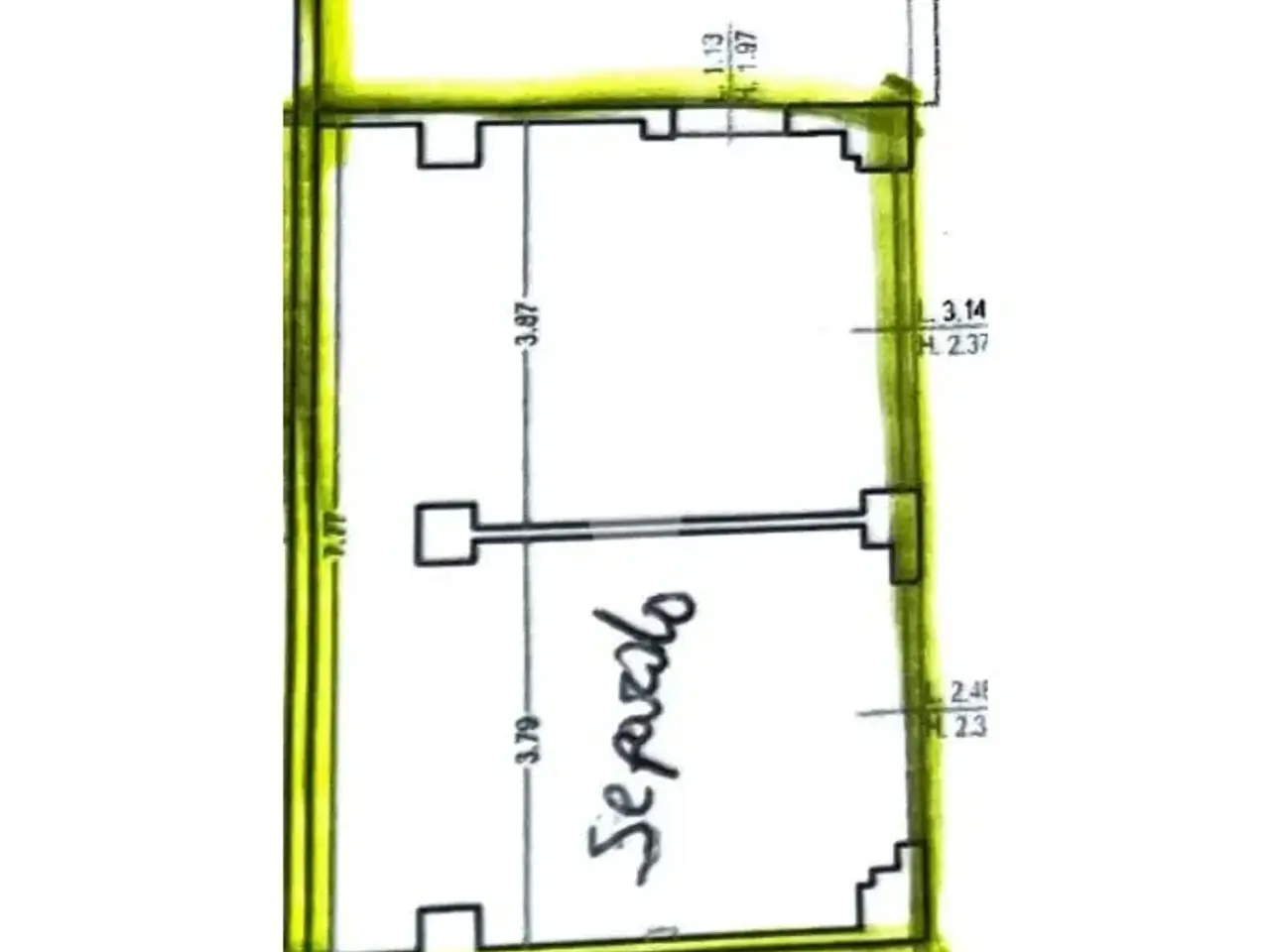Magazzino in Via Bottaia di San Sebastiano 22, Pistoia, {3} - Planimetria 1