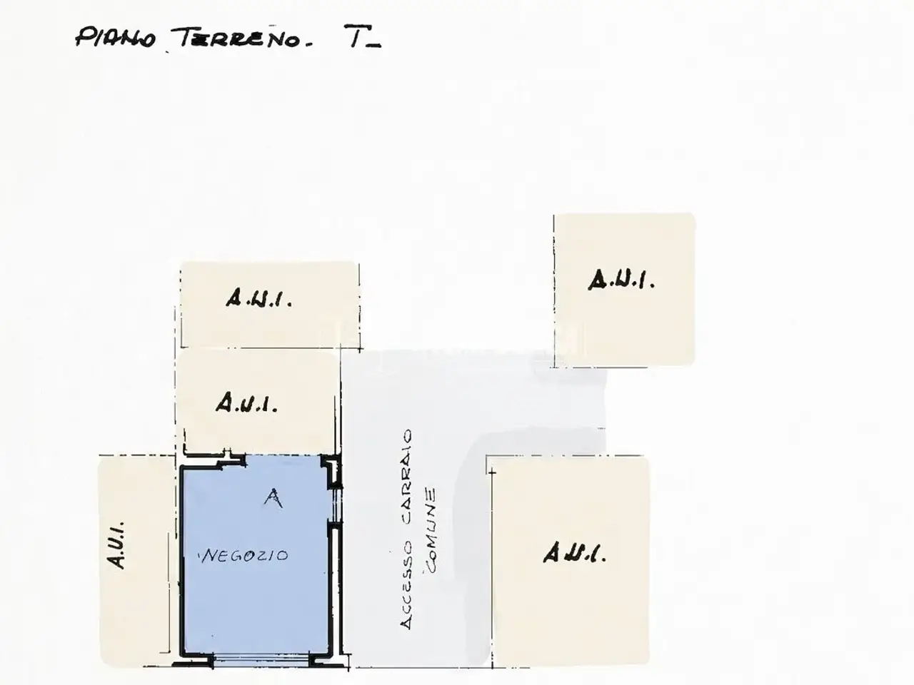 Negozio in Via Alessandro Volta 40, Gorla Minore, {3} - Planimetria 1