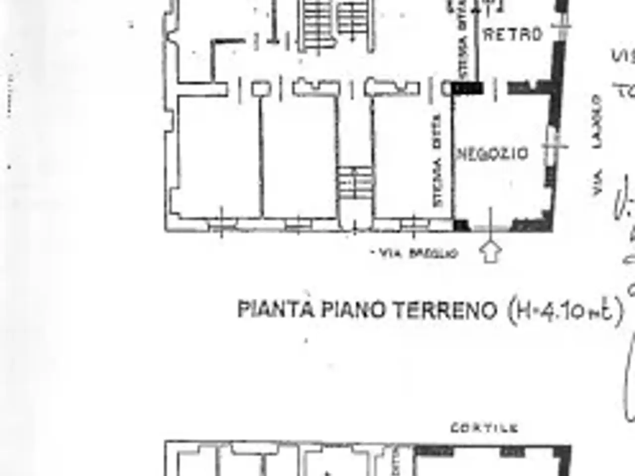 Negozio in Via Breglio 53, Torino, {3} - Planimetria 1