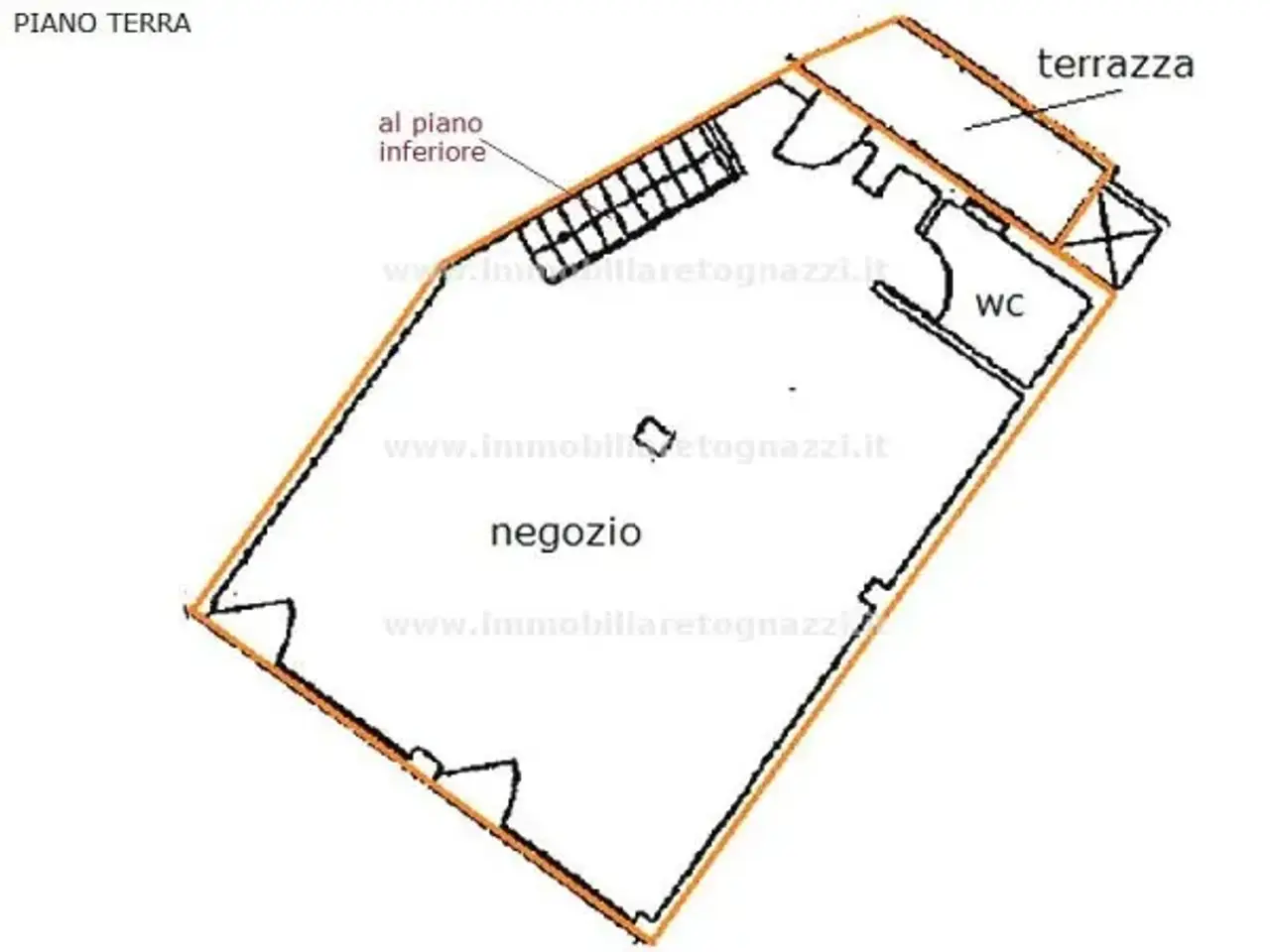 Negozio in Località Terraio, Montaione, {3} - Planimetria 1