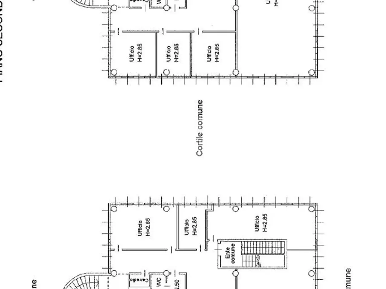 Ufficio in Via Pinerolo 27, None, {3} - Planimetria 1