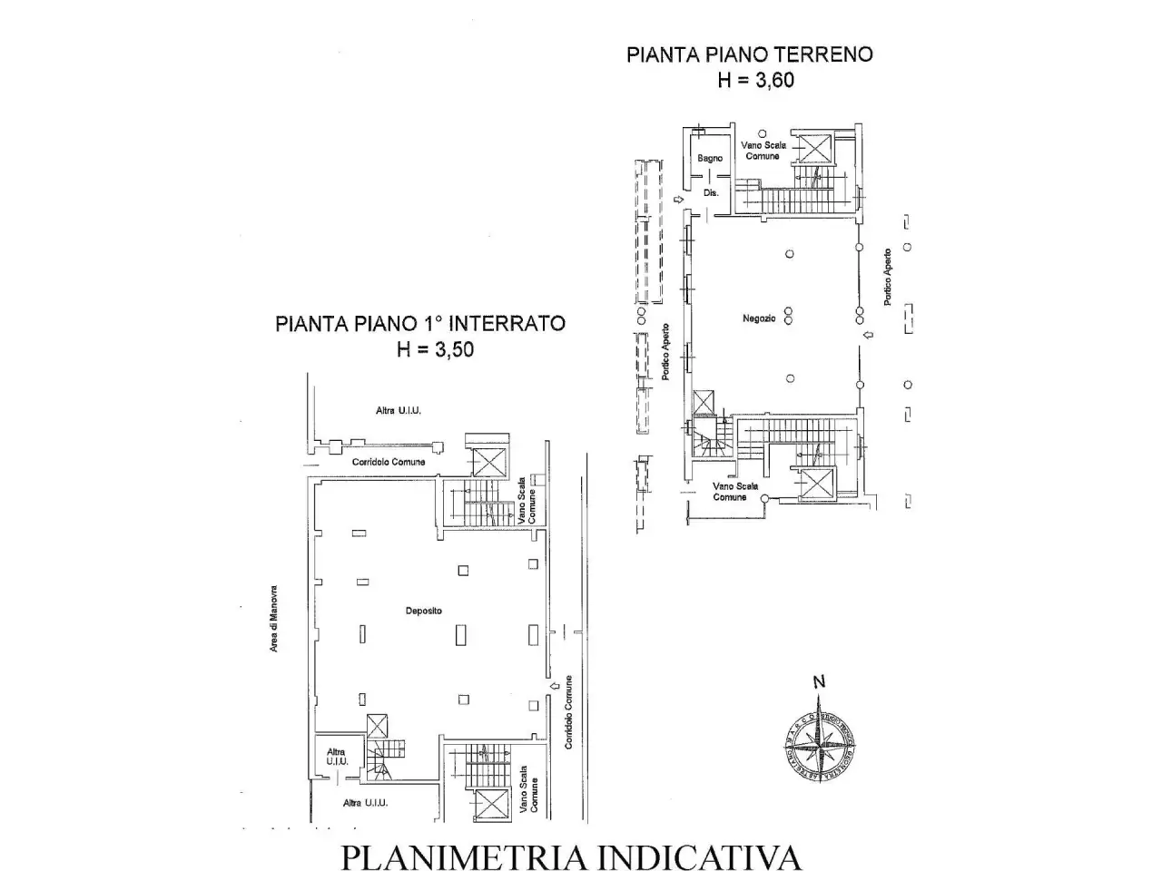 Negozio in Via Val della Torre, Torino, {3} - Planimetria 1