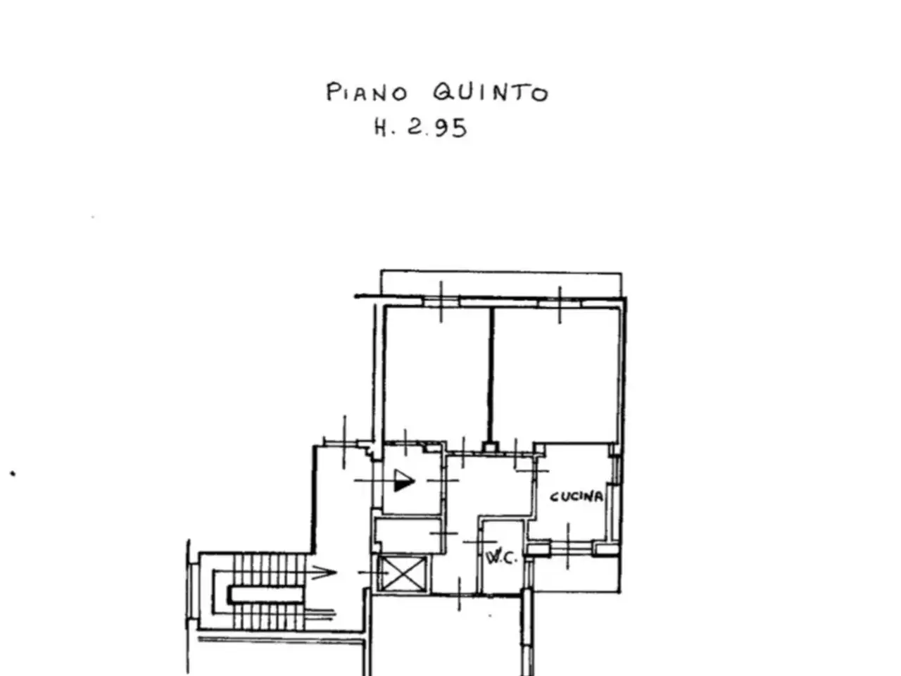 Appartamento in Via della Posta 2, Livorno - Planimetria 1