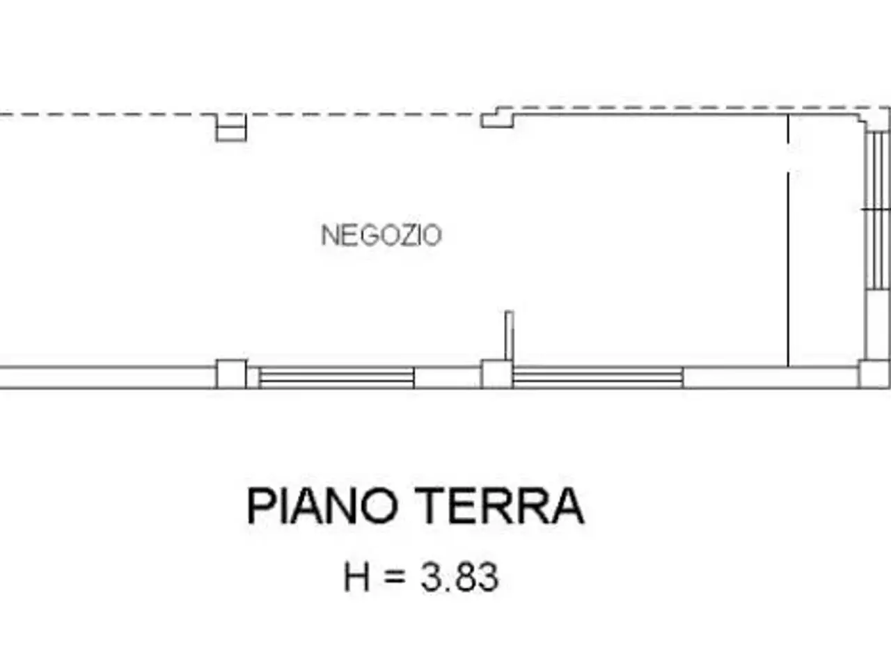 Palazzina commerciale in Via Alessandro Volta 111, San Benedetto Del Tronto, {3} - Planimetria 1