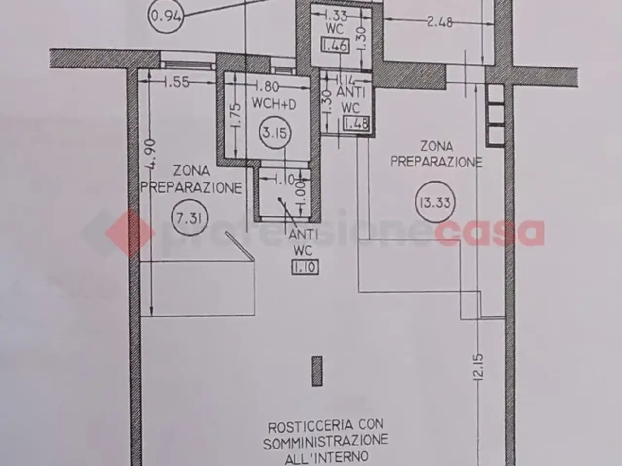 Esercizio commerciale in Via Camelie 90, Leporano, {3} - Planimetria 1