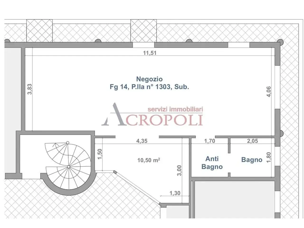 Negozio in , Anguillara Sabazia, {3} - Planimetria 1
