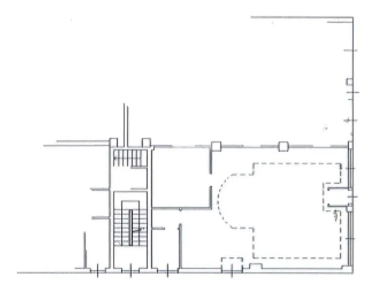Negozio in Via XXV Aprile, Bonate Sotto, {3} - Planimetria 1