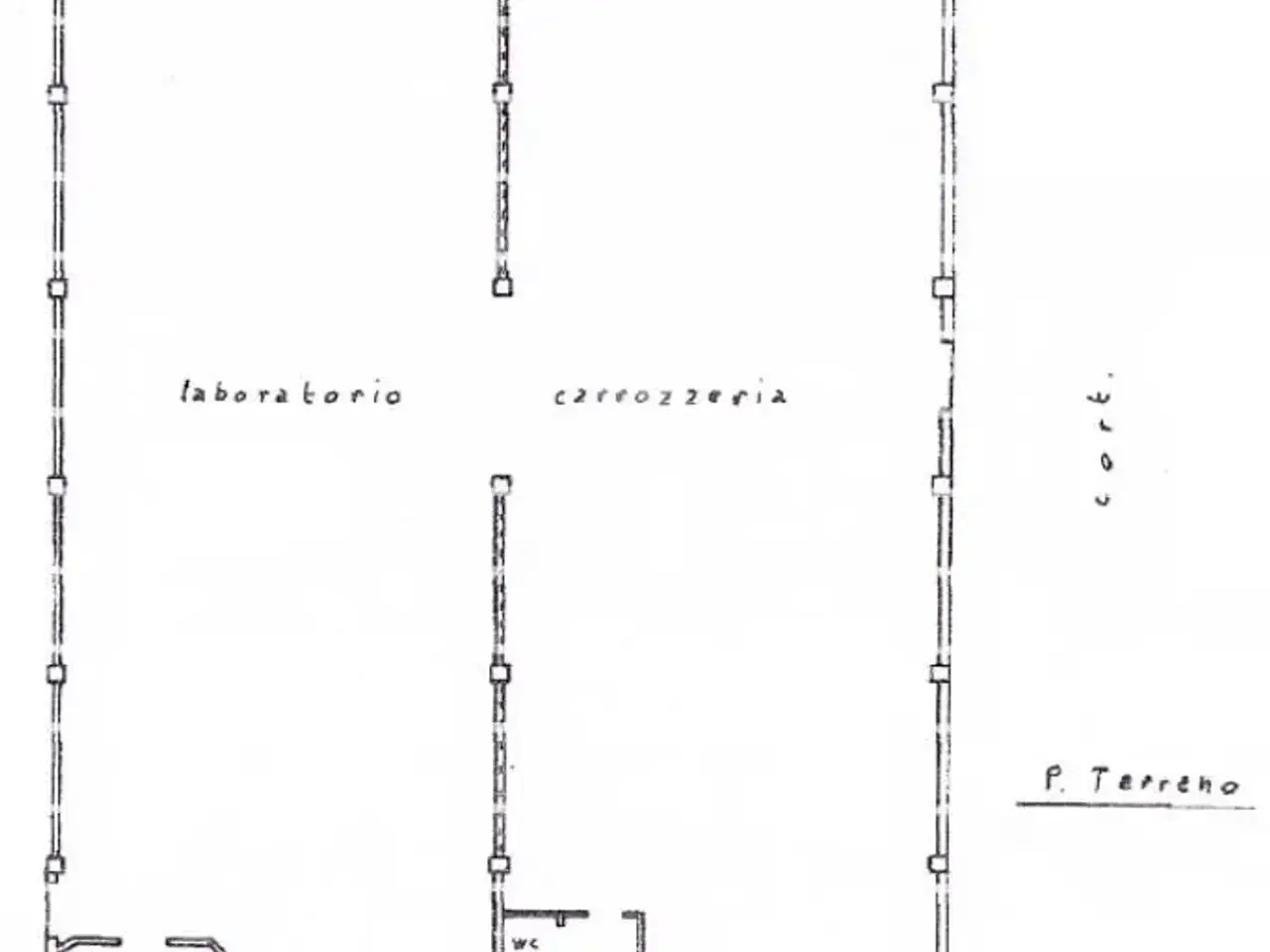 Capannone in Via della Selvagreca, Lodi, {3} - Planimetria 1