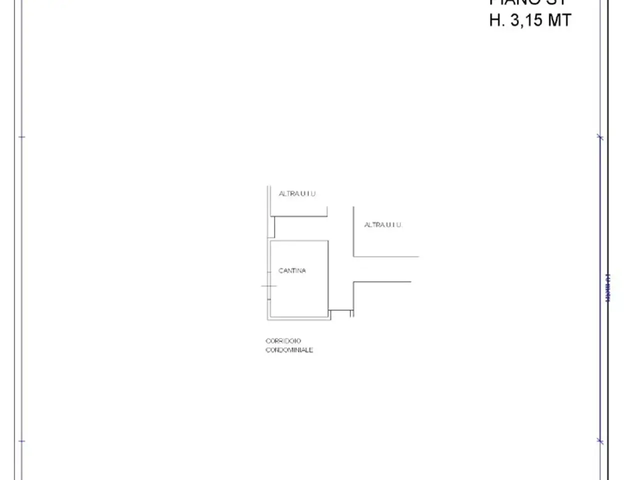 Magazzino in Via Germanico , Roma, {3} - Planimetria 1