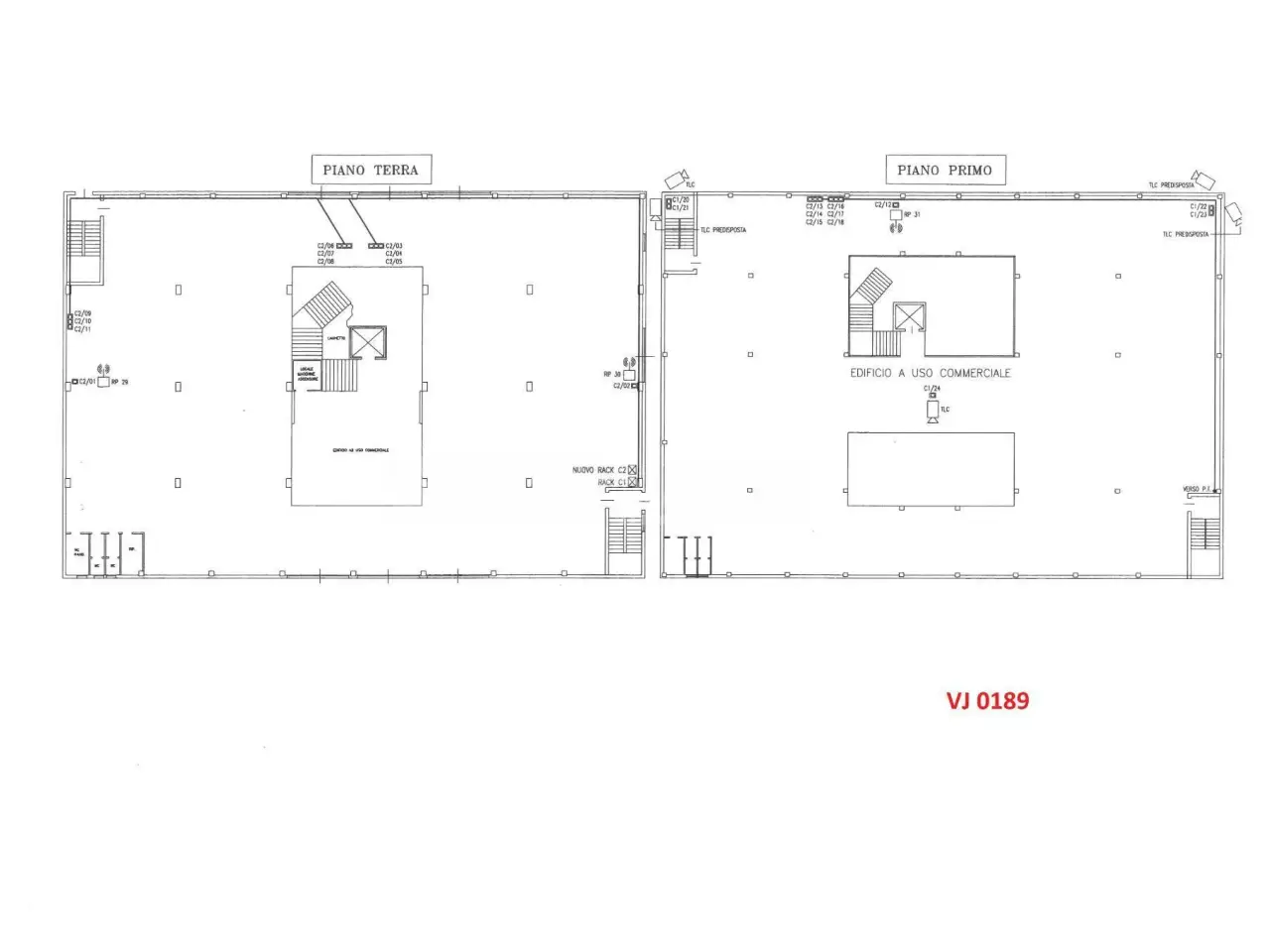 Capannone in Via Prati 6, Rolo, {3} - Planimetria 1