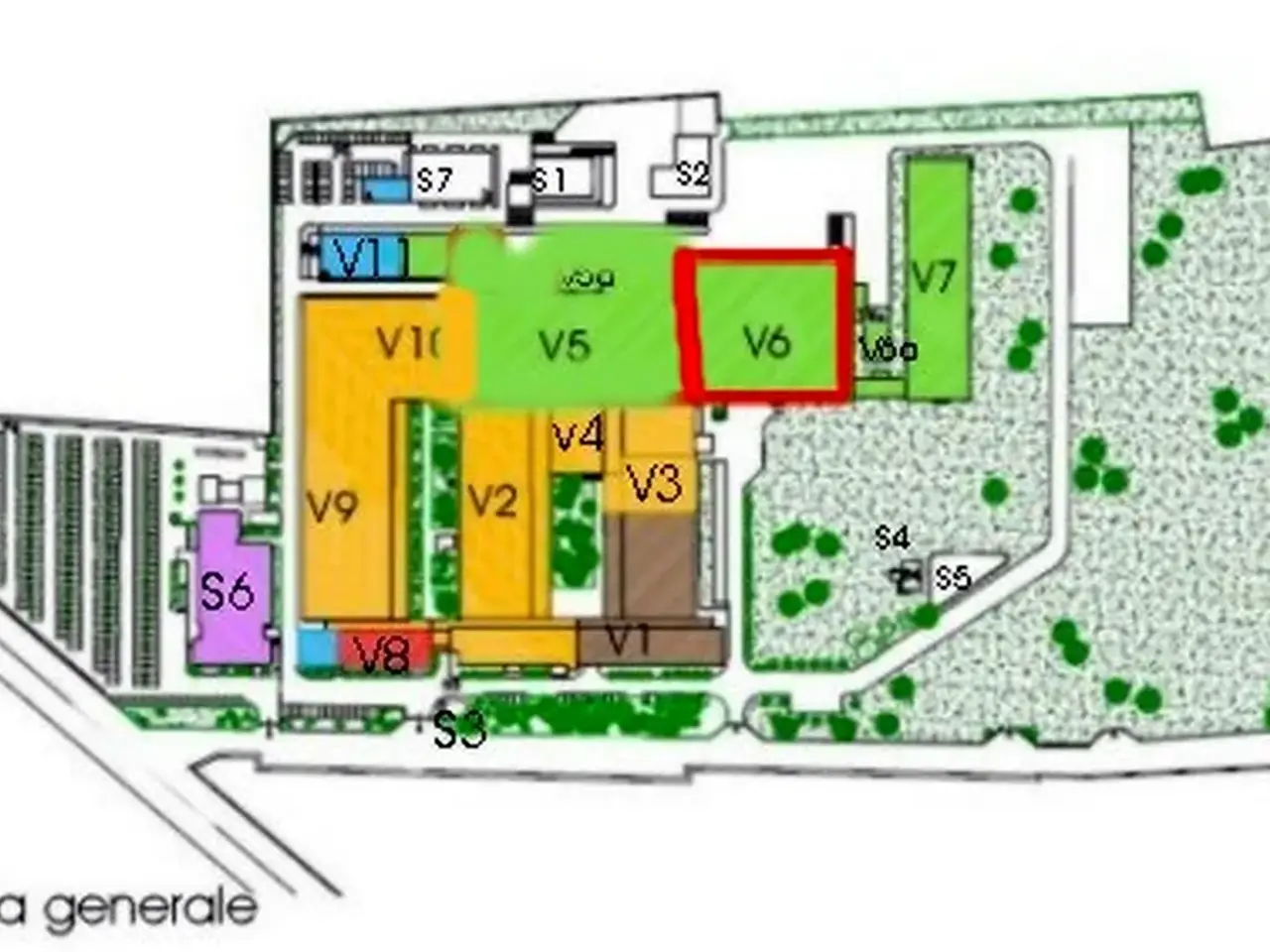 Laboratorio in Via Campania, Monza, {3} - Planimetria 1