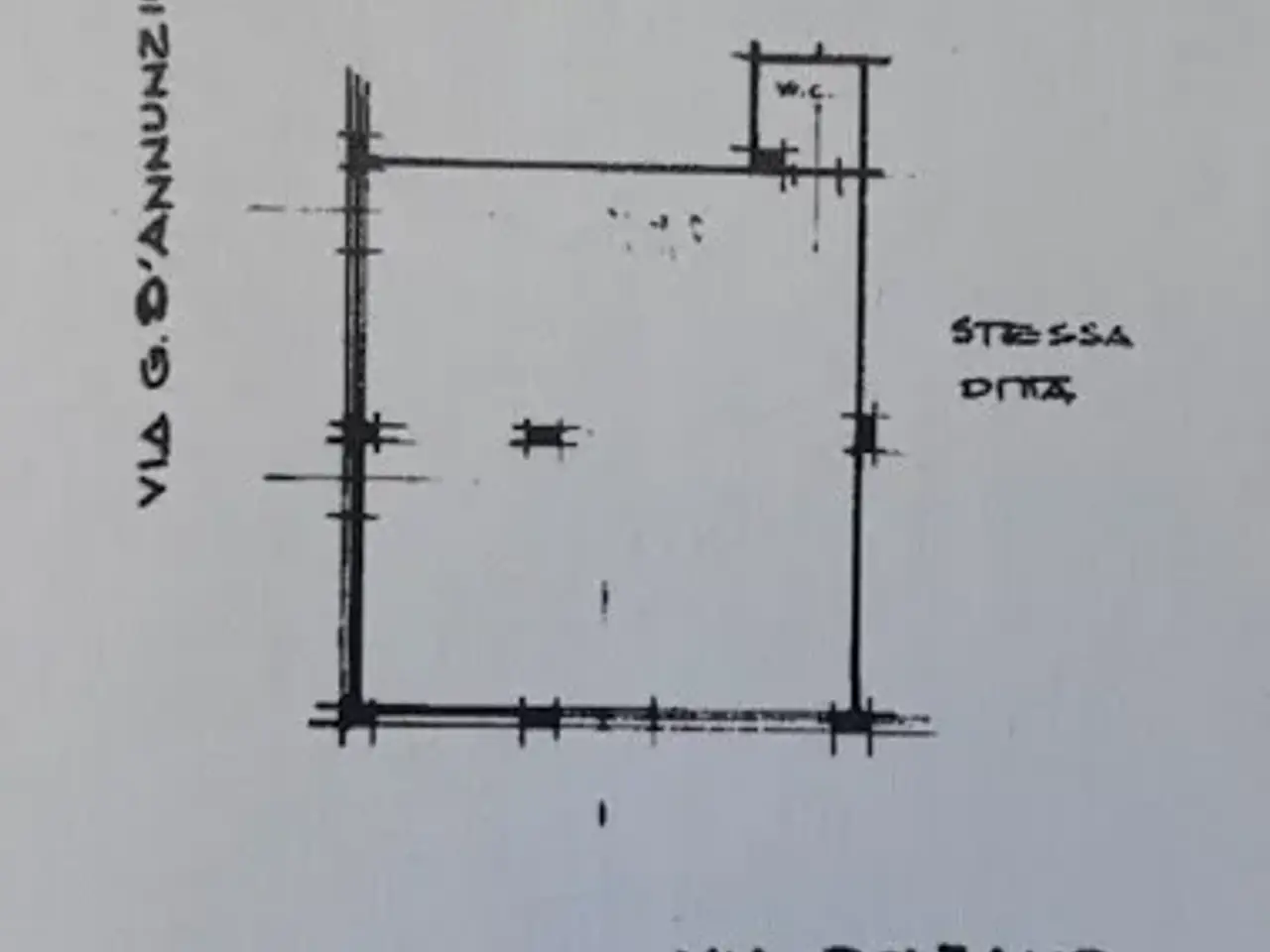 Negozio in Via Gabriele d'Annunzio 57, Pineto, {3} - Planimetria 1