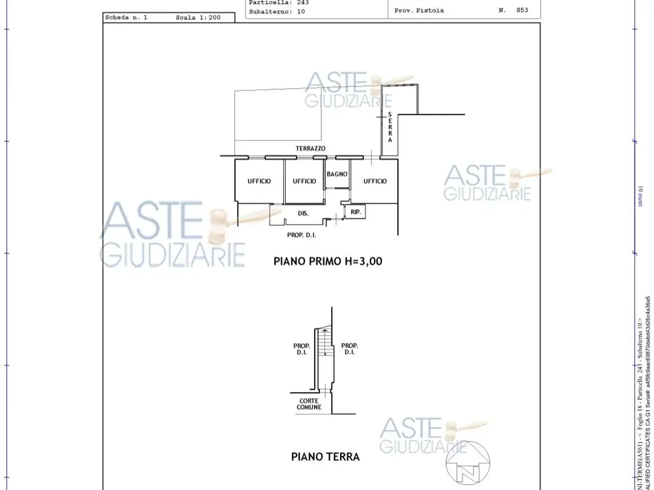 Ufficio in Via Giuseppe Mazzini, 62, 51016 Montecatini-Terme Pt, Italia 62, Montecatini Terme, {3} - Planimetria 1