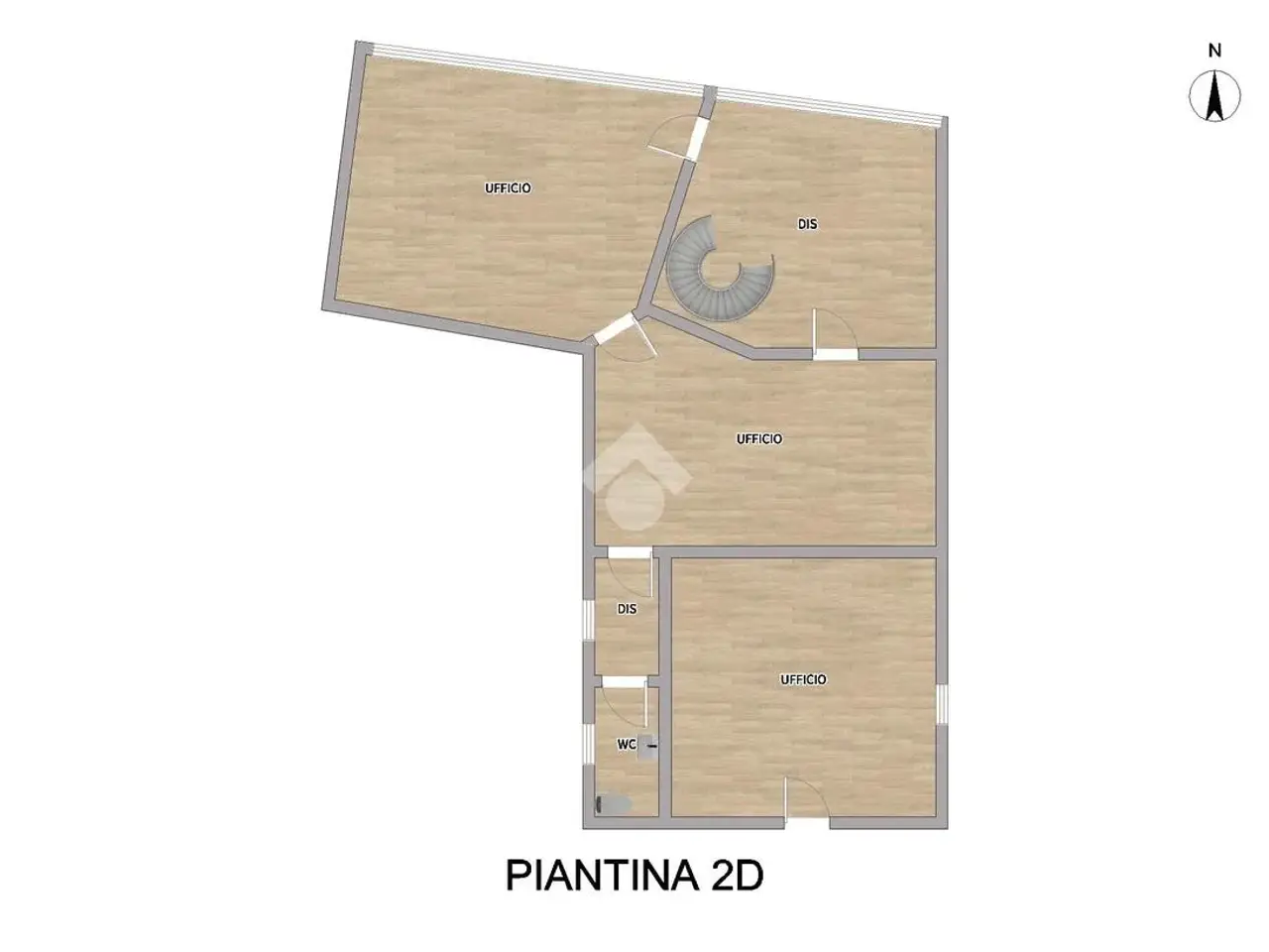 Ufficio in Villa Blanca 36, Gambara, {3} - Planimetria 1
