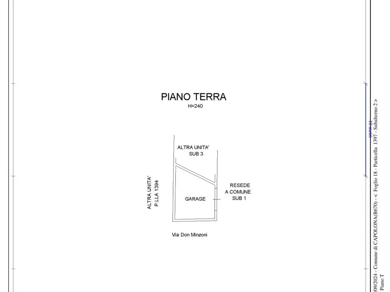Attico in vendita, Via Don Giovanni Minzoni 19, Capolona - Planimetria 1