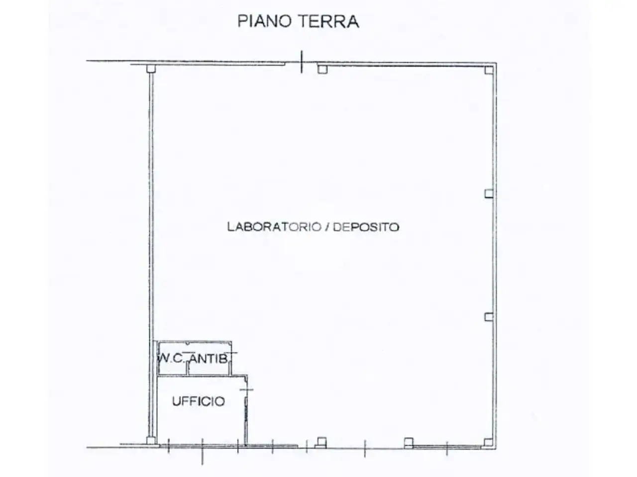 Capannone in Viale Milano 76, Lodi, {3} - Planimetria 1