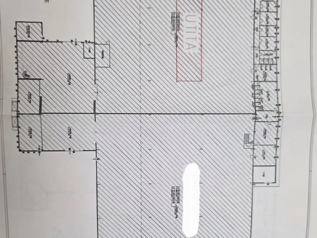 Capannone in Via Roma Est, Ospedaletto Euganeo, {3} - Planimetria 1