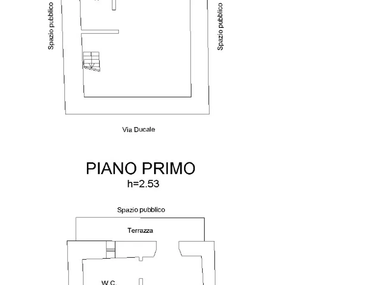 Terratetto unifamiliare in vendita, Via Ducale, Trecchina - Planimetria 1