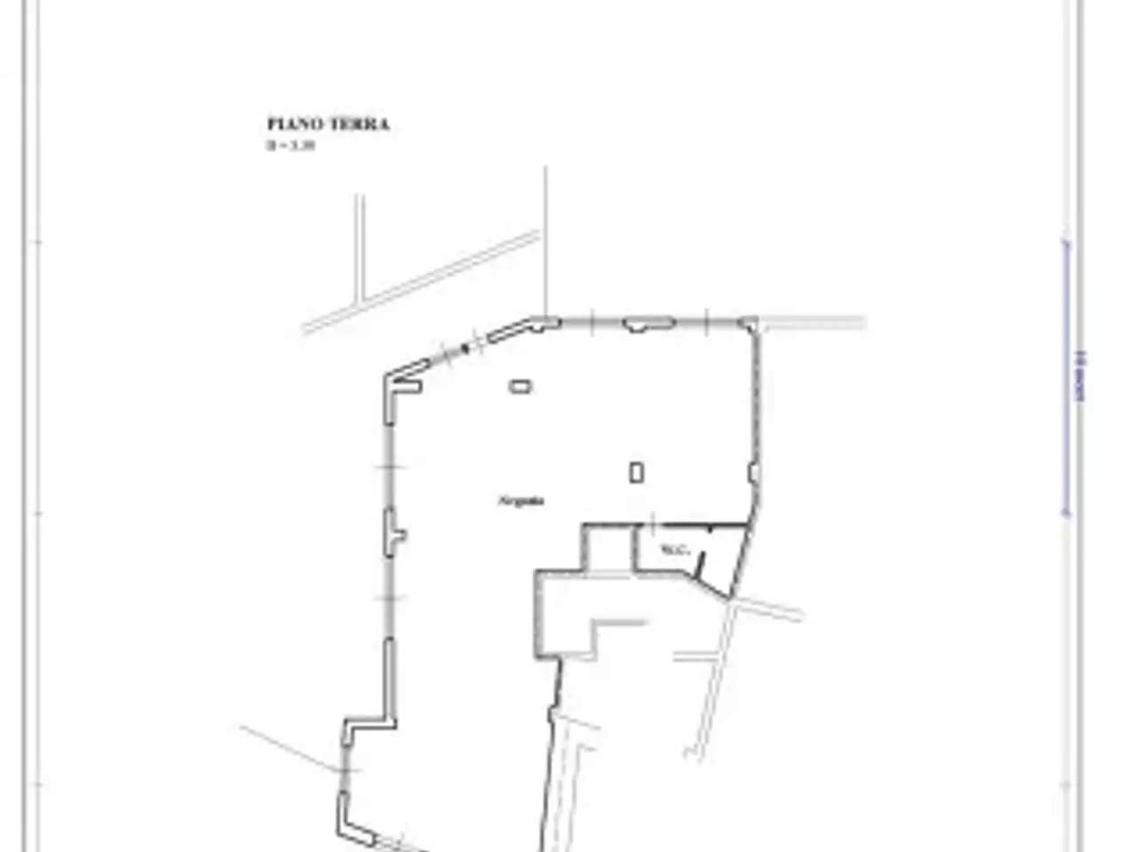Negozio in Via del Leone, Terni, {3} - Planimetria 1