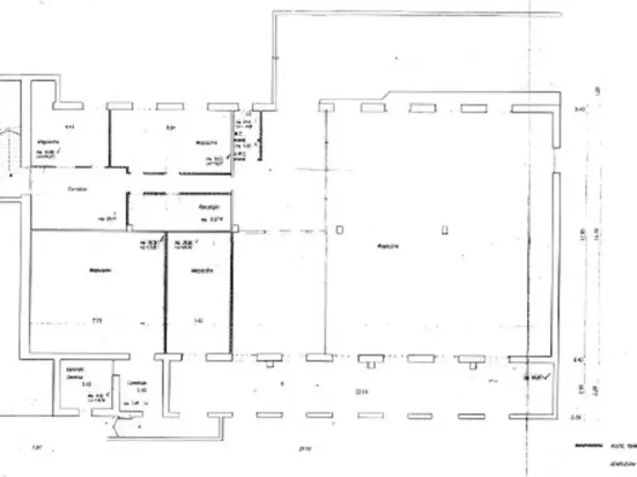 Capannone in Via Feltrina Centro, Montebelluna, {3} - Planimetria 1