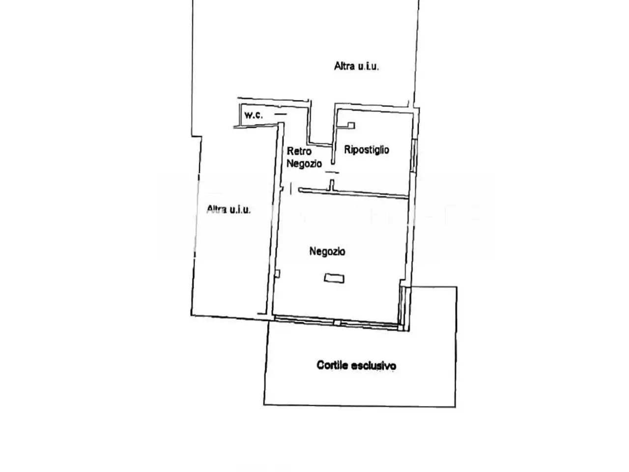 Negozio in Via Bafile, Jesolo, {3} - Planimetria 1