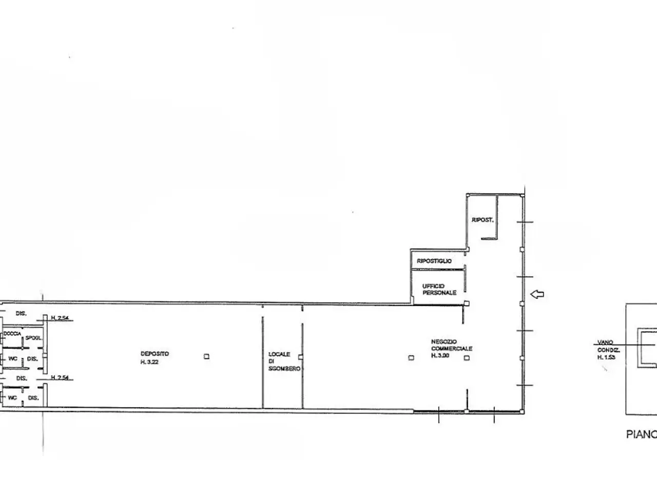 Capannone in Viale Stelvio 226, Morbegno, {3} - Planimetria 1