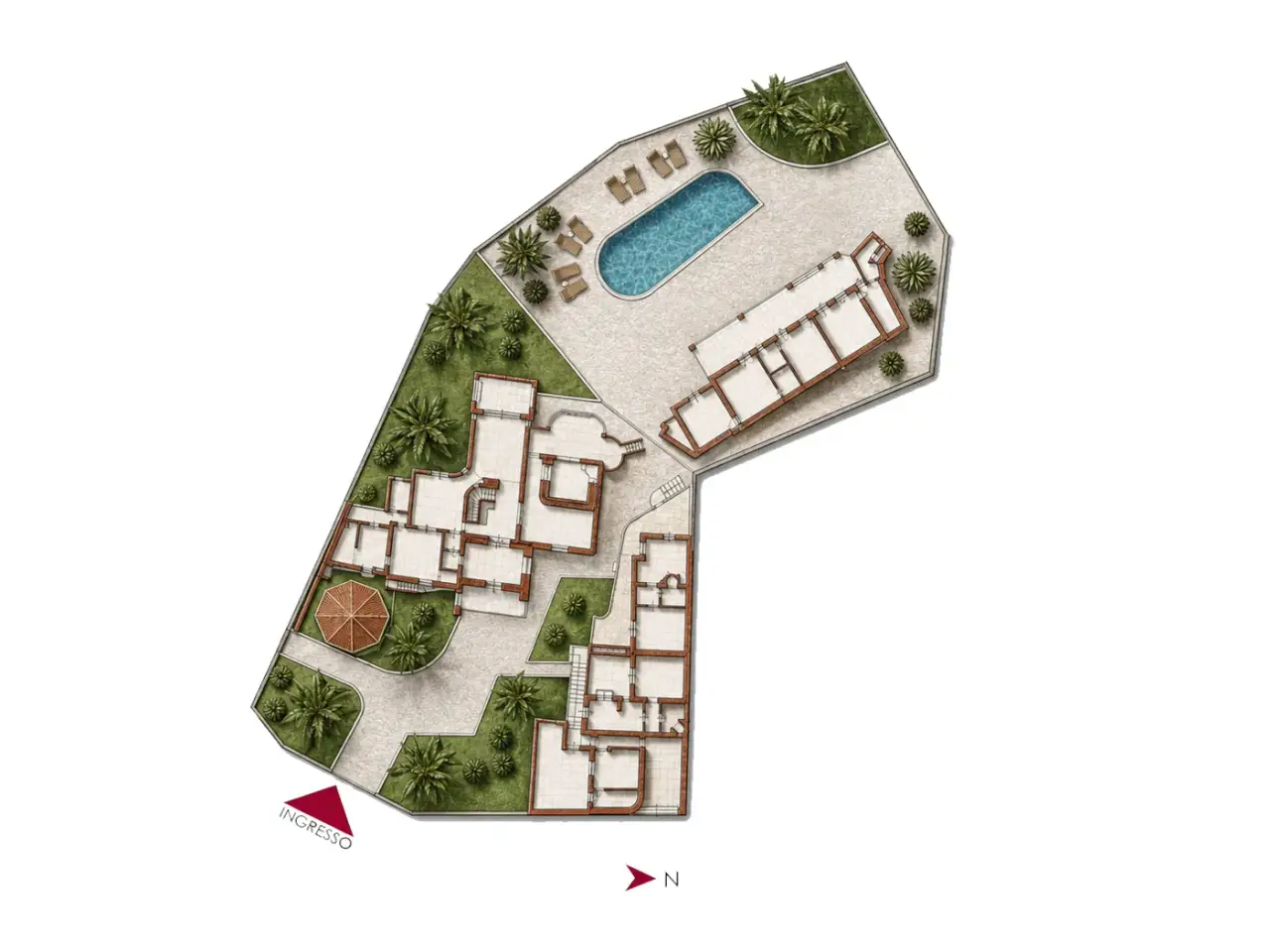 Palazzina commerciale in Via Baiola   162, Forio, {3} - Planimetria 1